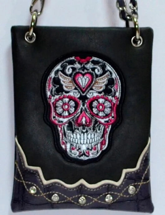 5541- CHIC BOHO BAG-CHIC3447-SKULL