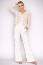 Load image into Gallery viewer, 6486- Delicate Crochet Lace Button Cardigan
