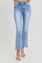 Load image into Gallery viewer, 4855- RISEN HIGH RISE CROP STRAIGHT SLIM JEANS
