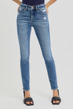 Load image into Gallery viewer, 4571- RISEN TUMMY CONTROL HIGH RISE ANKLE SLIM SKINNY JEANS
