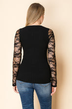 Load image into Gallery viewer, 5519-SKULL-PRINTED LONG SLEEVE TOP

