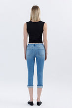 Load image into Gallery viewer, 5078-VERVET High Rise Cuffed Capri Jeans

