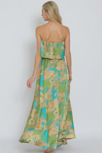 Load image into Gallery viewer, 4985-TUBE ELASTIC WAISTED BELTED MAXI DRESS-GREEN
