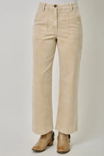 Load image into Gallery viewer, 6724- Washed Corduroy Trousers-ALMOND
