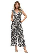 Load image into Gallery viewer, 5772-Surplice Wide Leg Jumpsuit With Belt
