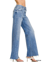 Load image into Gallery viewer, 6385- ZENANA High Rise Flare Bottom Jeans
