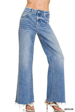 Load image into Gallery viewer, 6385- ZENANA High Rise Flare Bottom Jeans
