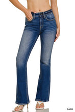 Load image into Gallery viewer, 6383- ZENANA Dark Wash Bootcut Denim Jeans
