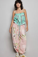 Load image into Gallery viewer, 5967- POL-Sleeveless Embroidered Trim Top- MINT
