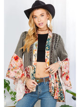 Load image into Gallery viewer, 4068-Western Kimono Shrug
