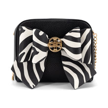 Load image into Gallery viewer, 6478- Zebra Bow Mini Crossbody Bag
