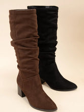 Load image into Gallery viewer, 5600-Yvonne Slouch Shaft Tall Boots-TOBACCO
