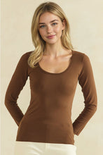 Load image into Gallery viewer, 6501- Women's Sculpted Seamless Long Sleeve Top-one size
