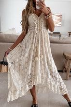 Load image into Gallery viewer, 6053- Lace Long Boho Dress
