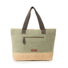 Load image into Gallery viewer, 6001- MYRA-Myra Willow Wanderer Tote Bag in Willow Green

