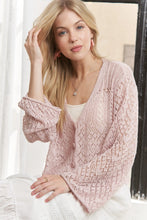 Load image into Gallery viewer, 6102-Long Sleeves Sweater -PINK
