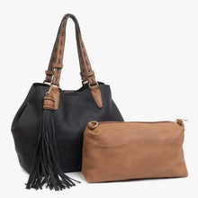 Load image into Gallery viewer, Aliza Large Tassel satchel
