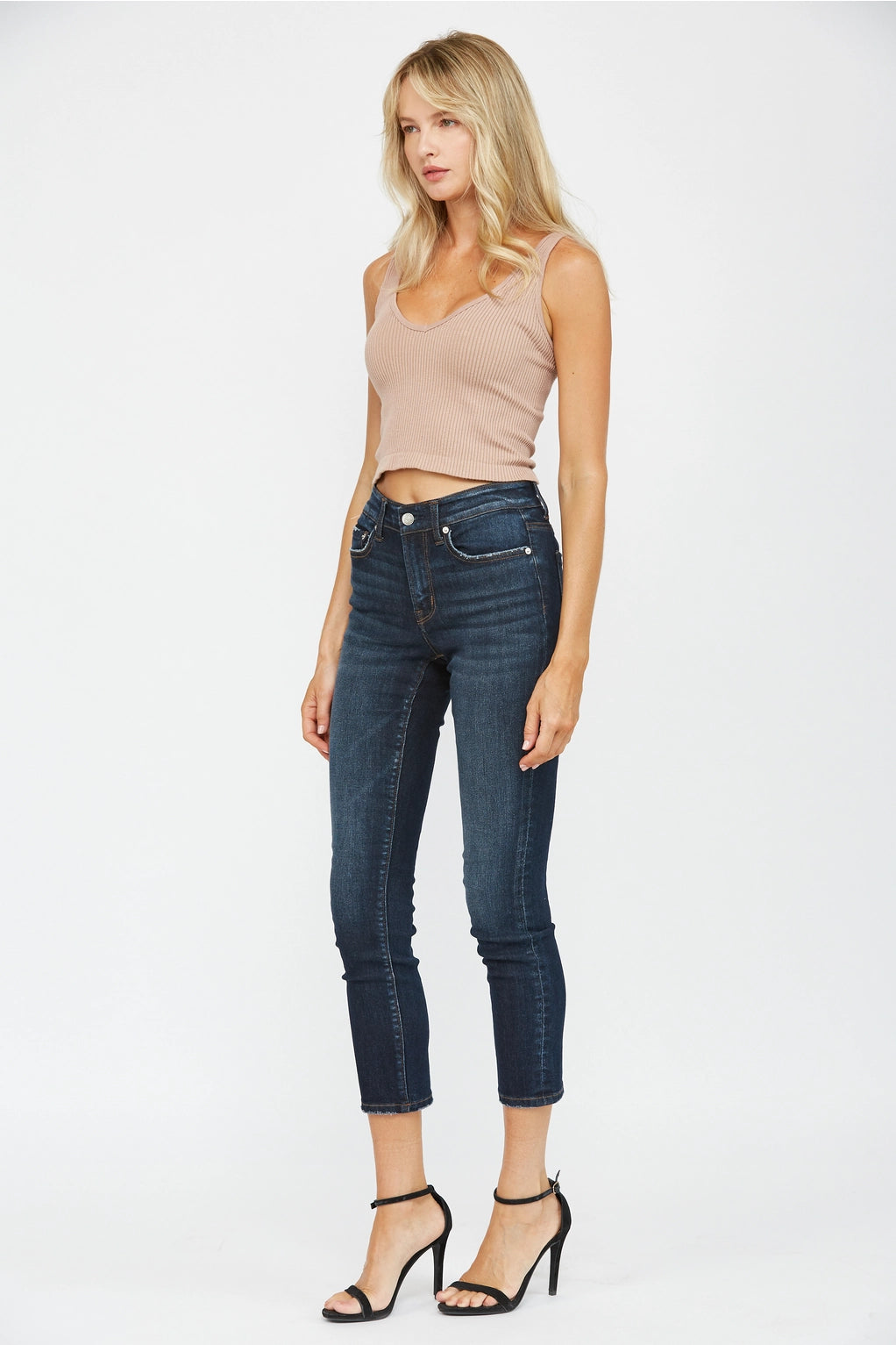 4806-MICA Mid-Rise Cigarette Ankle Skinny