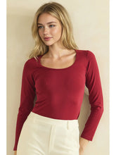 Load image into Gallery viewer, 6501- Women's Sculpted Seamless Long Sleeve Top-one size
