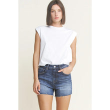 Load image into Gallery viewer, 5881- MICA-Super High Rise Shorts-DRK SEA BLU
