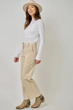 Load image into Gallery viewer, 6724- Washed Corduroy Trousers-ALMOND
