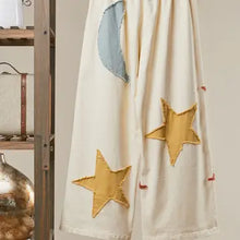 Load image into Gallery viewer, 6192- Sun Moon Star Patch Wide Pants
