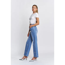 Load image into Gallery viewer, 5512- MICA.High Rise Wide Leg Embellishment
