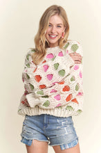 Load image into Gallery viewer, 4802-Multi Color Chunky Sweater Top
