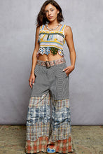 Load image into Gallery viewer, 6063- Sleeveless Crochet Weave Knit Top-YELLOW
