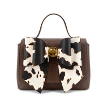 Load image into Gallery viewer, 6547-Saddle Bow Western Crossbody Bag-BROWN
