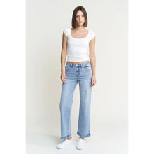 Load image into Gallery viewer, 5875- MICA- Mid Rise Loose Fit Straight Ankle
