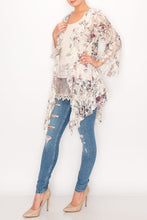 Load image into Gallery viewer, 5981-All Lace Ruffled Cardigan
