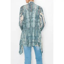 Load image into Gallery viewer, 6320- Feminine Stretchy Snug Long Sleeve Lace Cardigan
