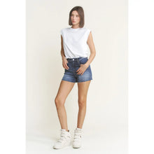 Load image into Gallery viewer, 5881- MICA-Super High Rise Shorts-DRK SEA BLU
