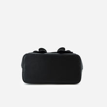 Load image into Gallery viewer, 6542- Marigold Bow Vegan Neutral Everyday Crossbody-BLACK
