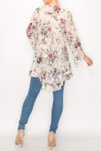 Load image into Gallery viewer, 5981-All Lace Ruffled Cardigan
