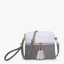 Load image into Gallery viewer, JEN &amp; CO Tara Double Zip Crossbody/Wristlet
