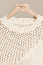 Load image into Gallery viewer, 5347-Multi Texture Sweater-IVORY
