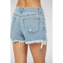 Load image into Gallery viewer, 5879- MICA-High Rise Shorts-COOL BLUE
