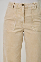 Load image into Gallery viewer, 6724- Washed Corduroy Trousers-ALMOND
