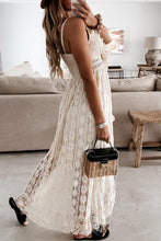 Load image into Gallery viewer, 6053- Lace Long Boho Dress
