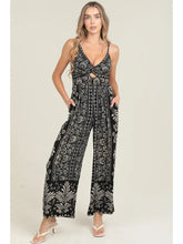 Load image into Gallery viewer, 5835-V Neck Twist Front Cut Out Jumpsuit
