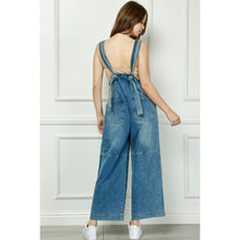 Load image into Gallery viewer, 5350-Denim Multi Button Fatigue Overall
