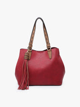 Load image into Gallery viewer, Aliza Large Tassel satchel
