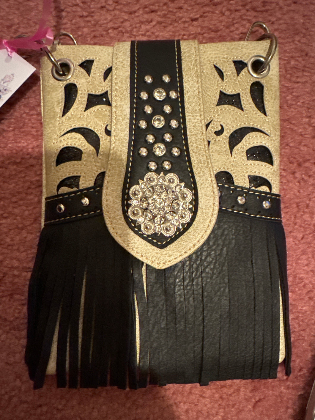 5539- CHIC BOHO BAG-CHIC357-BEIGE