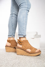 Load image into Gallery viewer, 6586- CORKYS  FALLING HARD Tobacco Faux Suede
