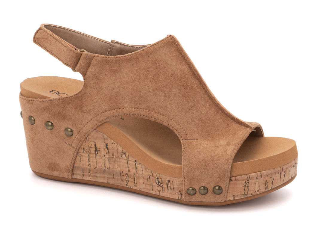 CORKYS CARLEY CAMEL SUEDE