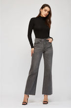 Load image into Gallery viewer, 4709-Super High Wide Leg - Super Soft-DRK GREY
