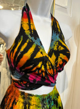 Load image into Gallery viewer, 4186- TIE DYE HAREM PANTS AND WRAP TOP SET
