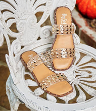 Load image into Gallery viewer, CORKYS MAGNET SANDALS-CLEAR
